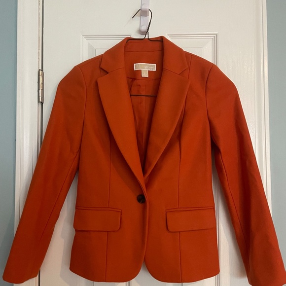 MICHAEL by Michael Kors Orange Blazer - Picture 1 of 6